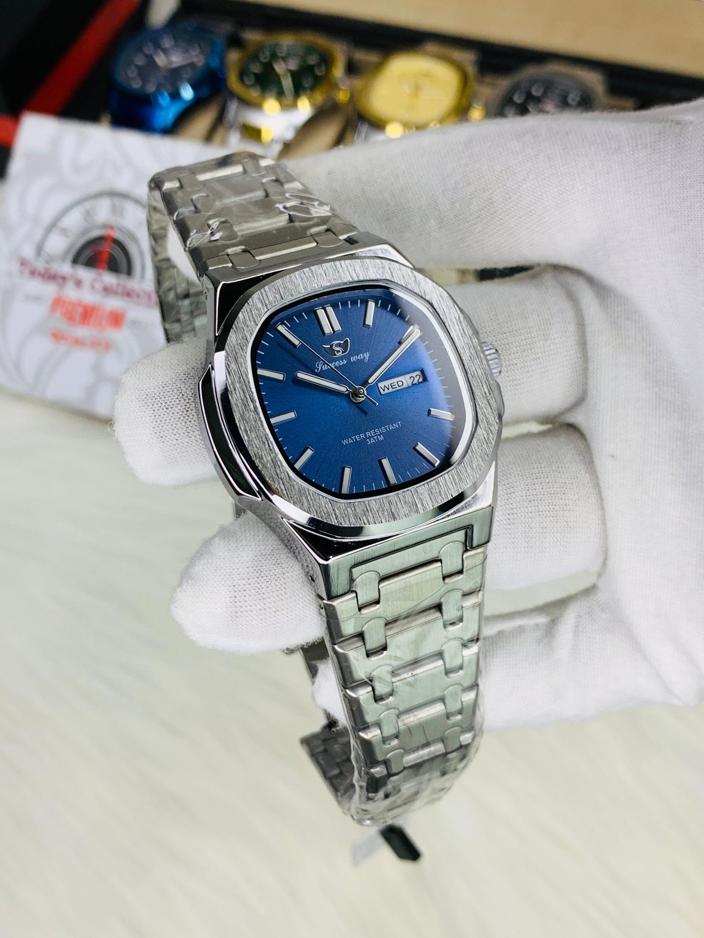 Men’s Day & Date Watch – SUCCESS WAY Original