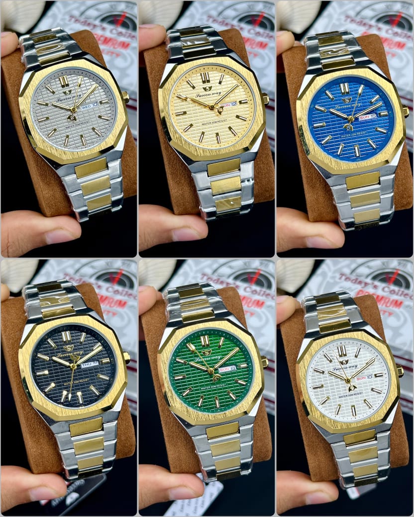 SUCCESS WAY Men’s Day & Date Watch | Original