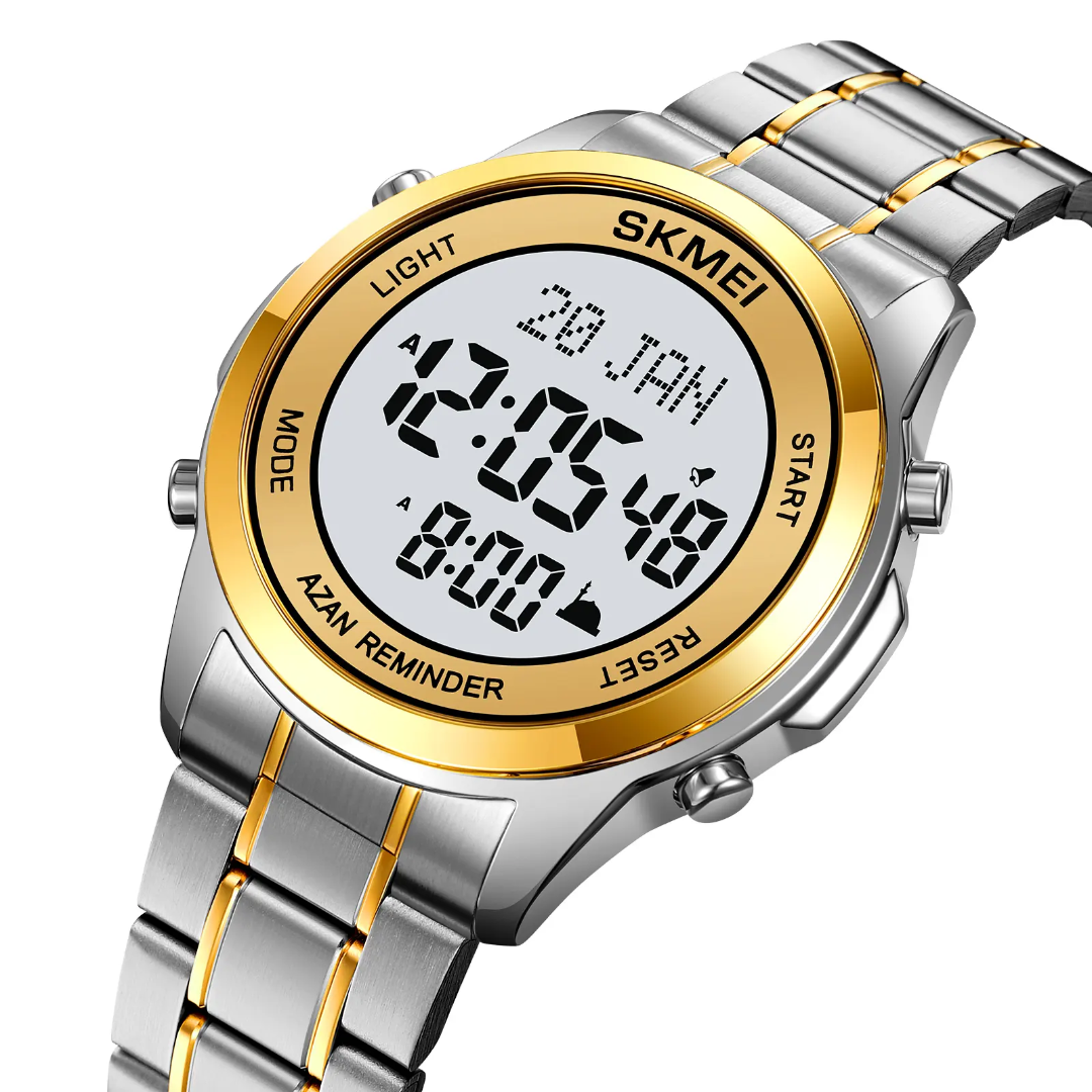 SKMEI 2097 – Qibla Digital Men’s Azan Prayer Watch
