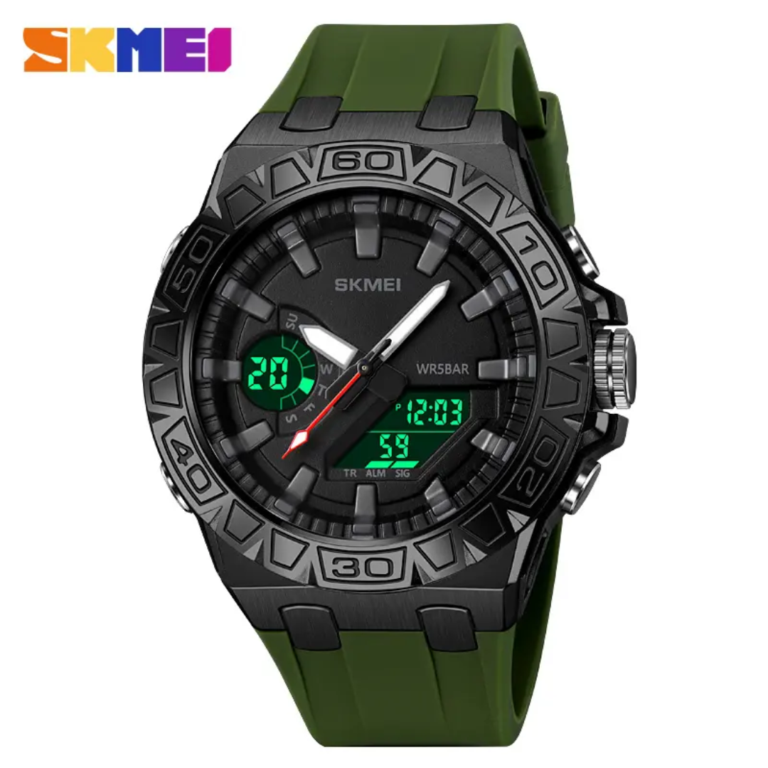 SKMEI 2276 Men’s Sport Digital Watch – LED, Alarm, Waterproof, Luminous