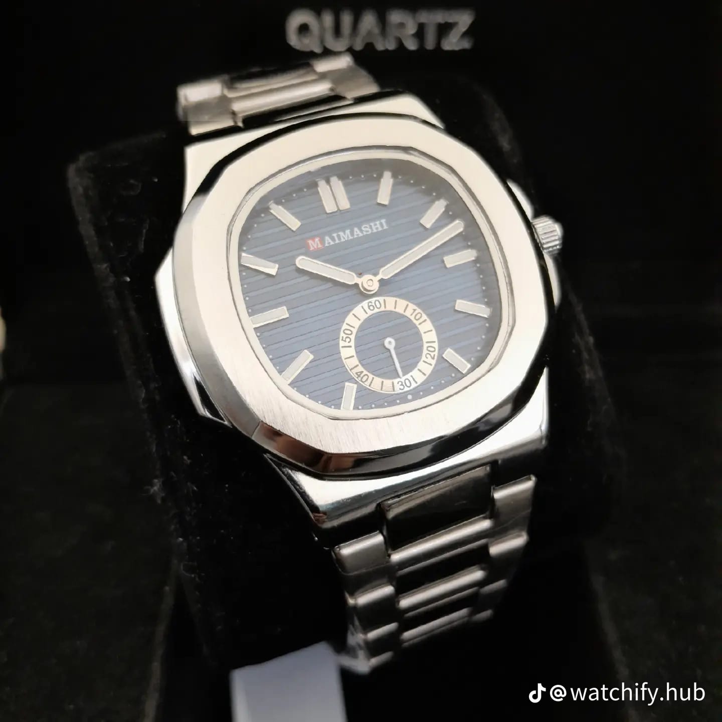 MAIMASHI Original – Down Second Stainless Steel Watch