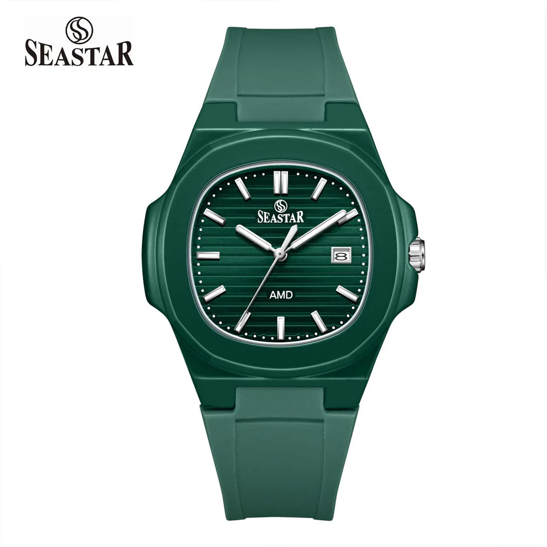 SEASTAR | Men's Silicone Strap Analog Watch | EWS132