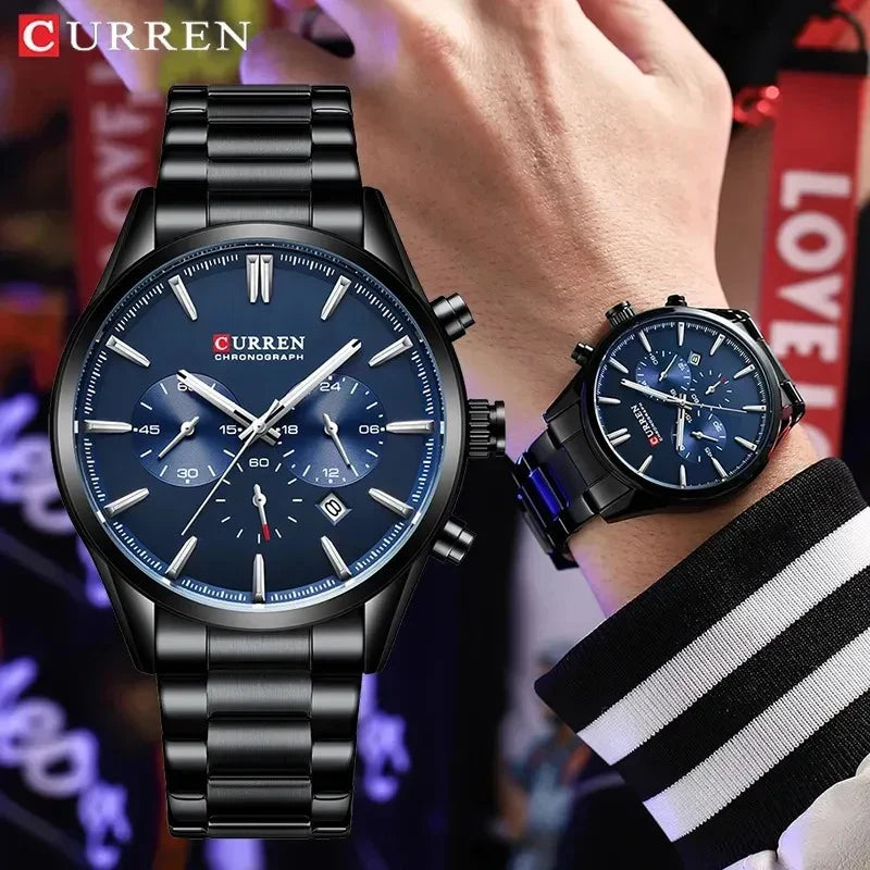 CURREN 8446 Men's Chronograph Watch