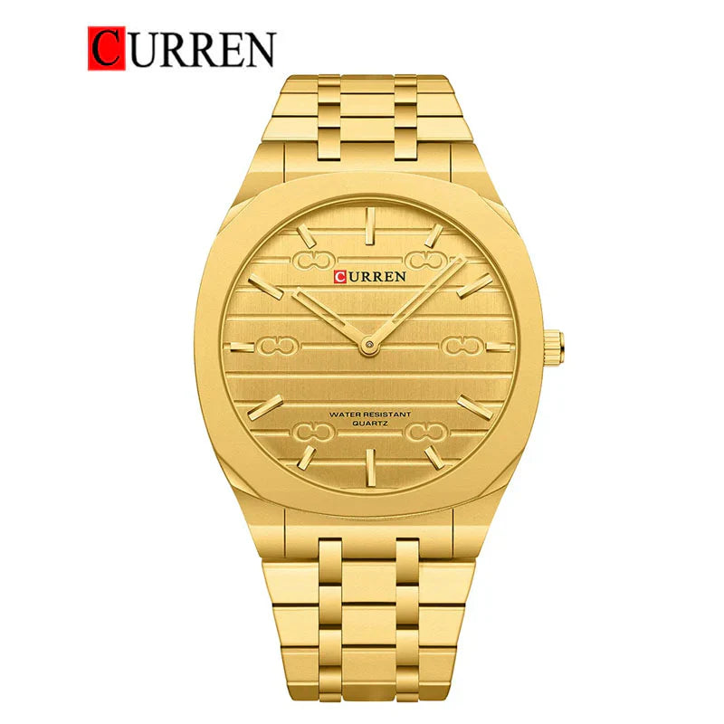 CURREN 8444 Men's Stainless Steel Watch