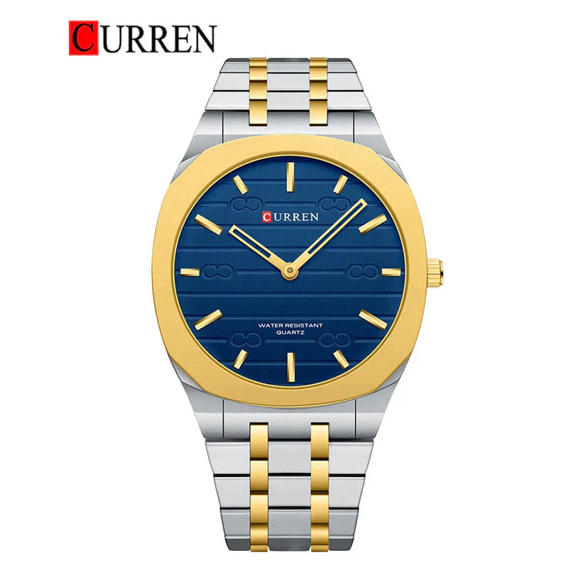 CURREN 8444 Men's Stainless Steel Watch