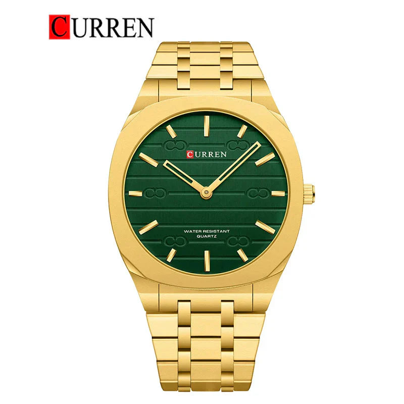 CURREN 8444 Men's Stainless Steel Watch