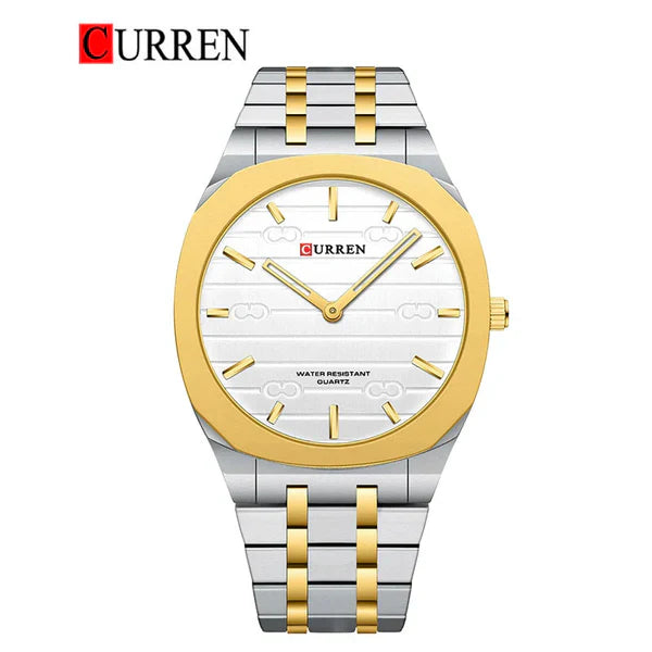 CURREN 8444 Men's Stainless Steel Watch