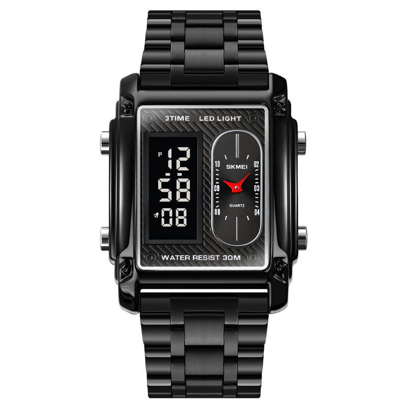 SKMEI 1868 – Triple Time Men's Digital-Analog Watch