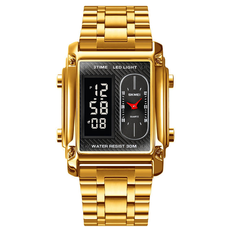 SKMEI 1868 – Triple Time Men's Digital-Analog Watch