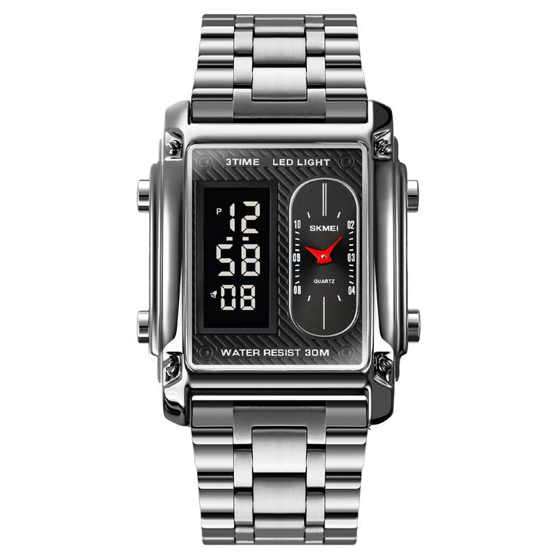 SKMEI 1868 – Triple Time Men's Digital-Analog Watch