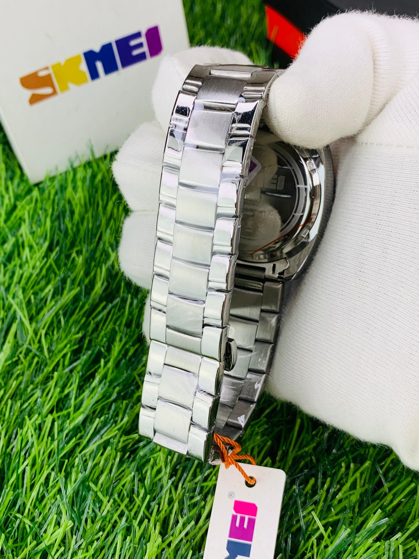 SKMEI 9325 - Quartz Luxury Moon Phase Chrono Watch