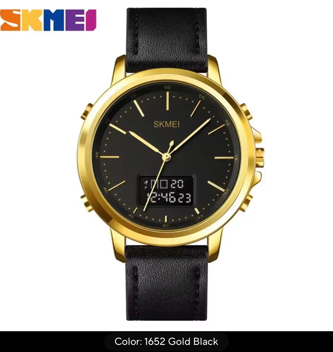 SKMEI 1652 – Analog & Digital Strap Watch
