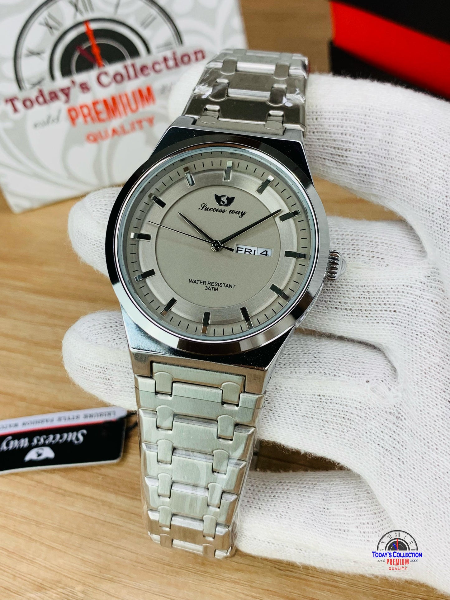 SUCCESS WAY L212– Original Stainless Steel Watch