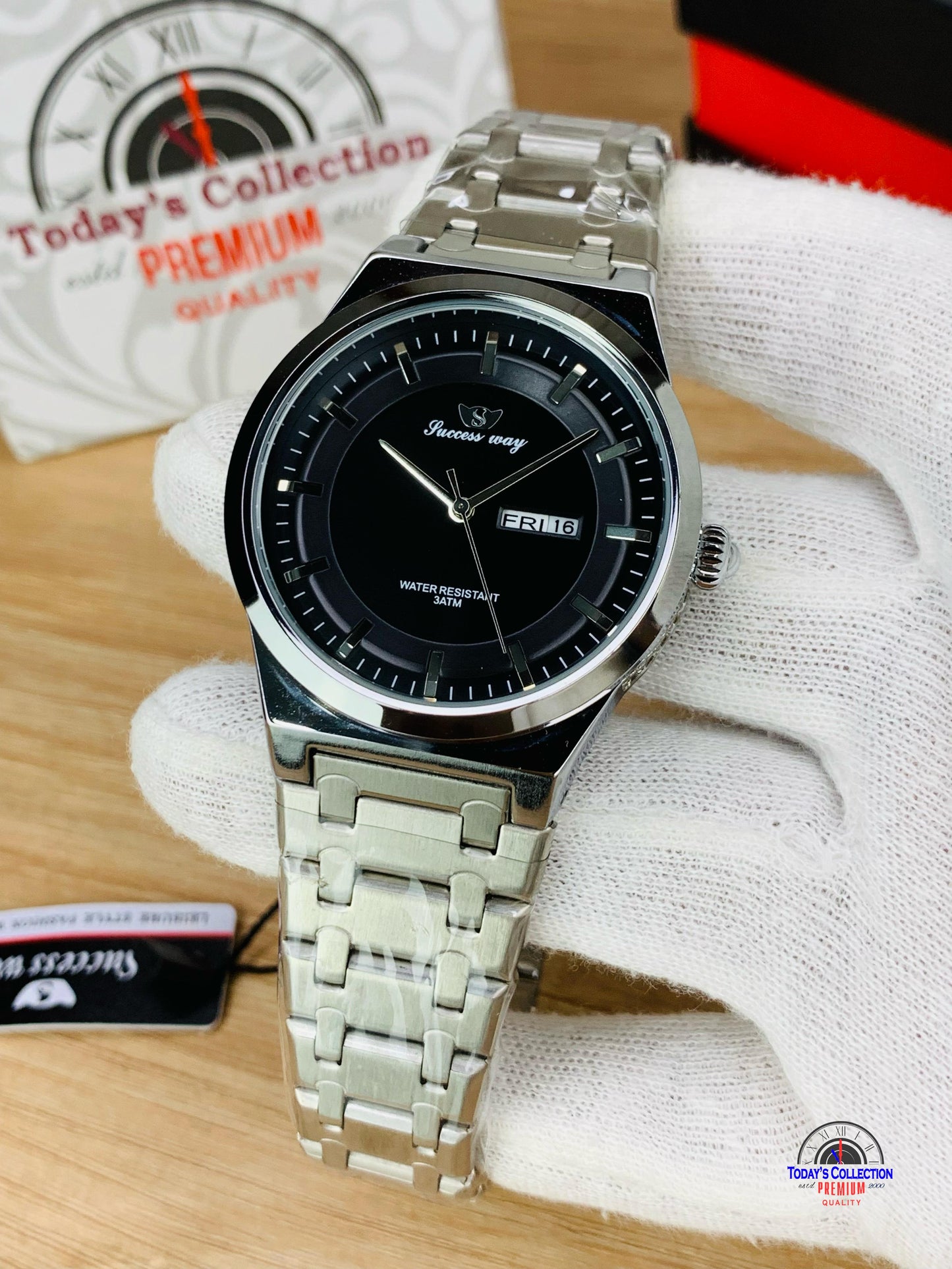 SUCCESS WAY L212– Original Stainless Steel Watch