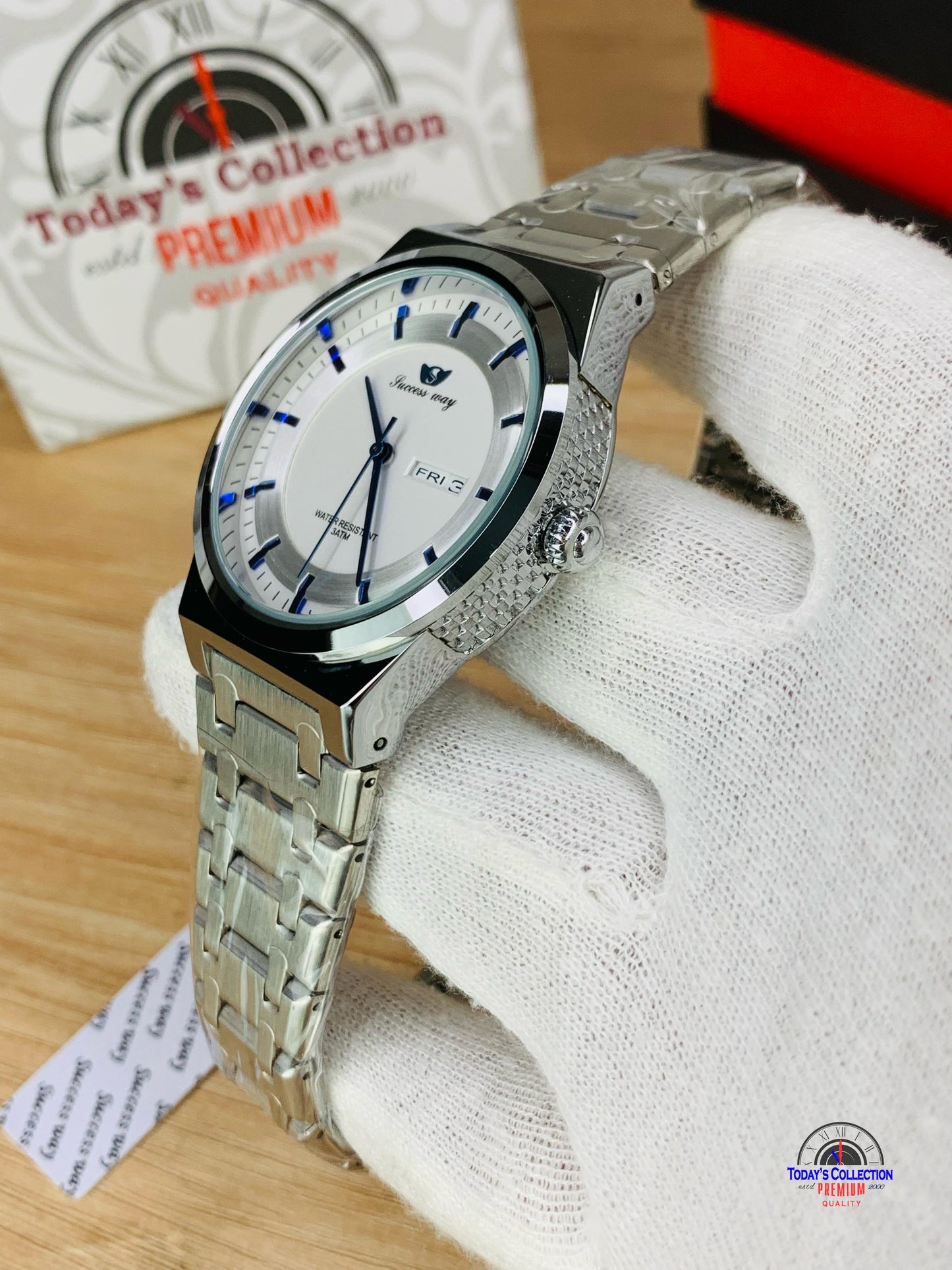 SUCCESS WAY L212– Original Stainless Steel Watch