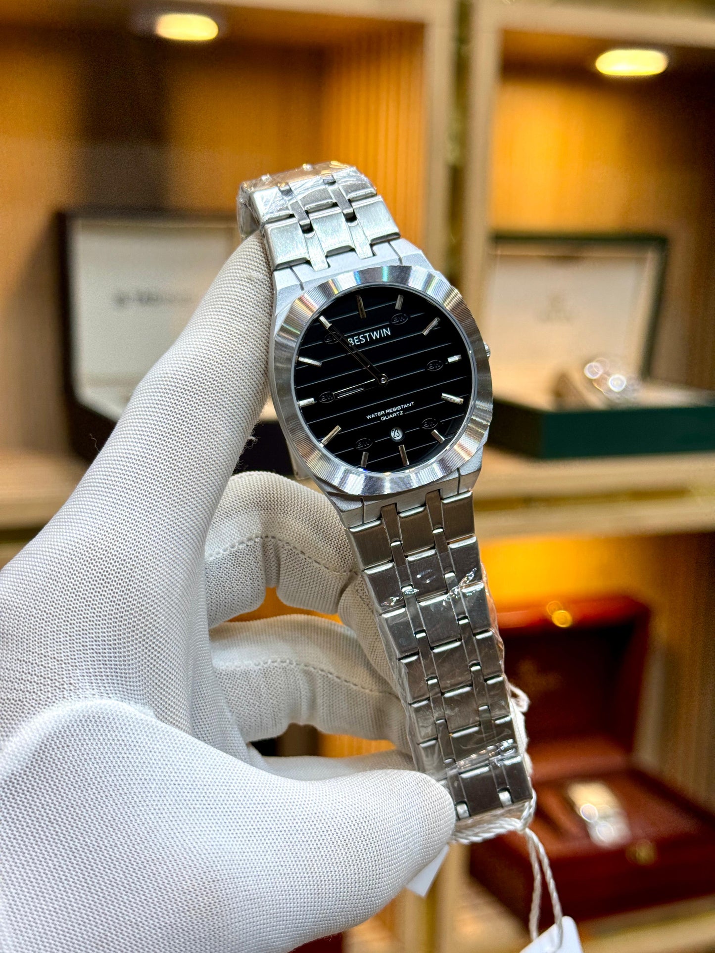 BESTWIN Men’s Stainless Steel Watch