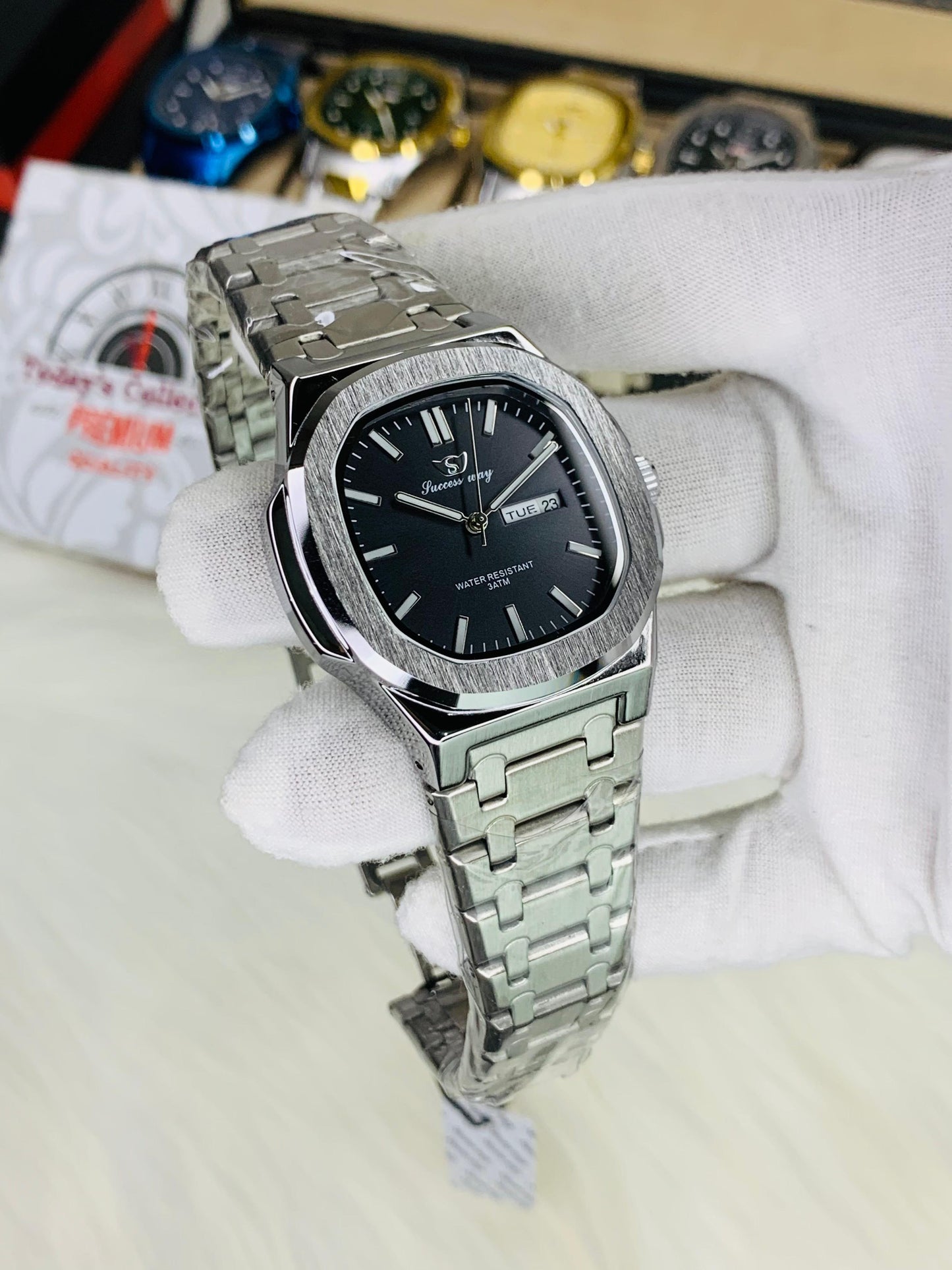 Men’s Day & Date Watch – SUCCESS WAY Original