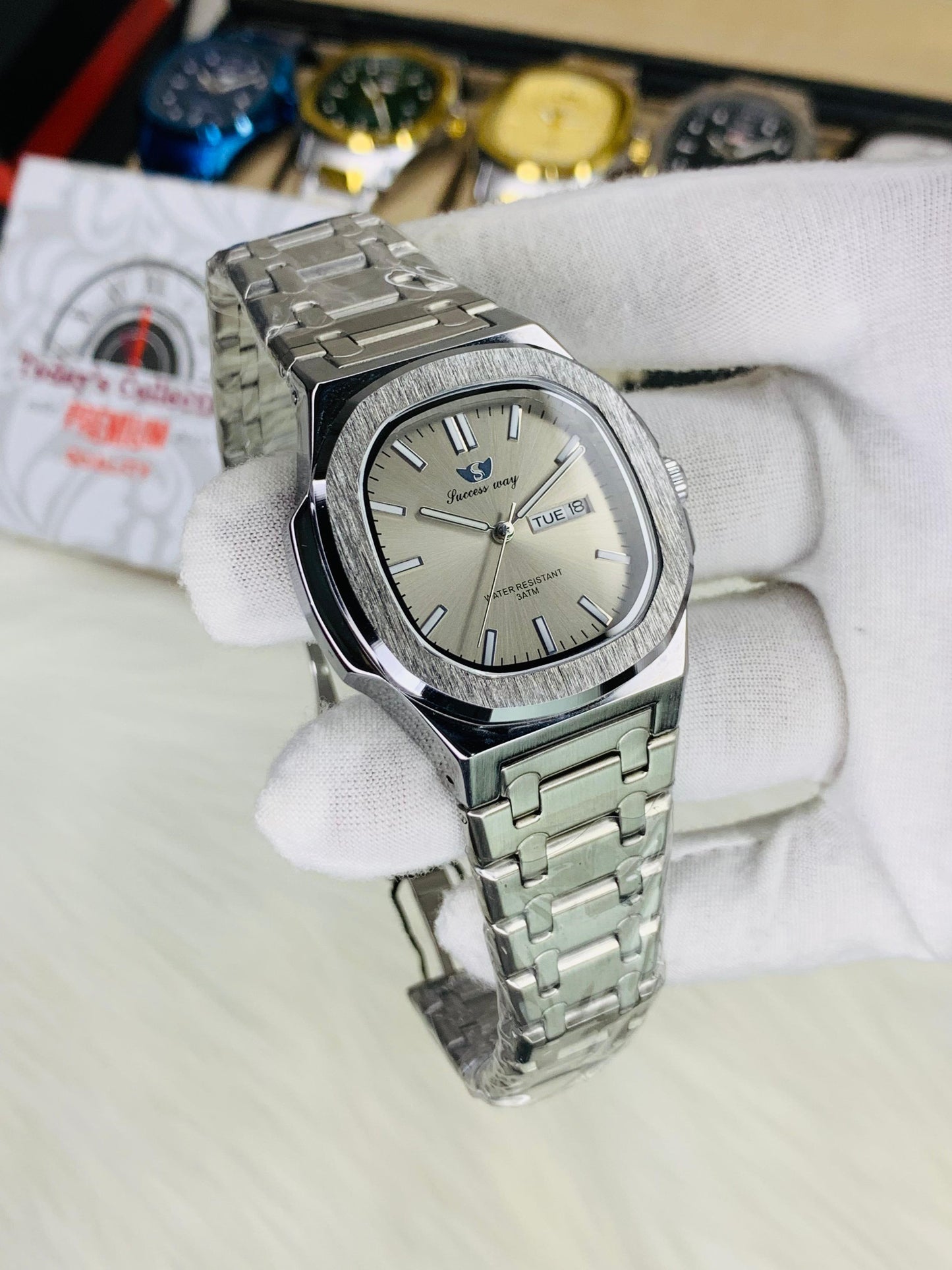 Men’s Day & Date Watch – SUCCESS WAY Original