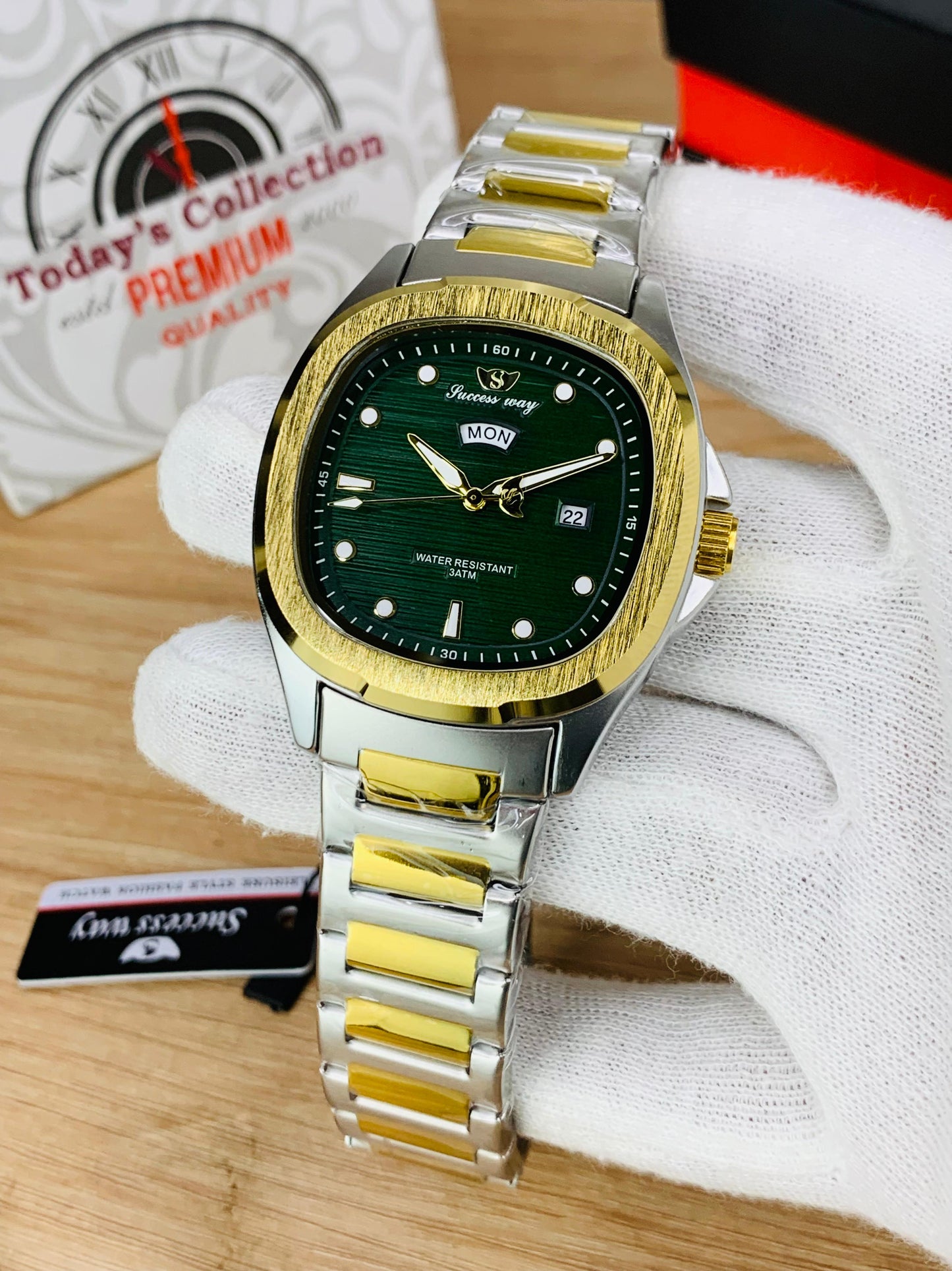 Men’s Day & Date Watch – SUCCESS WAY Original