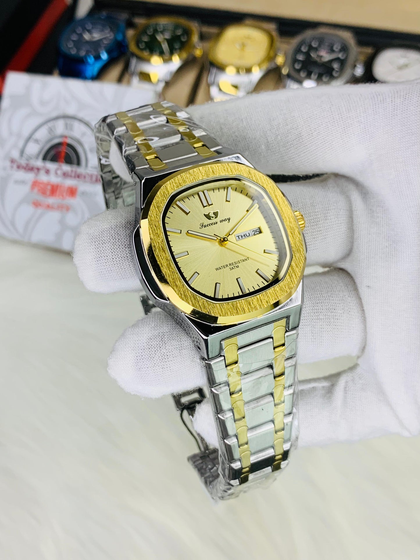 Men’s Day & Date Watch – SUCCESS WAY Original