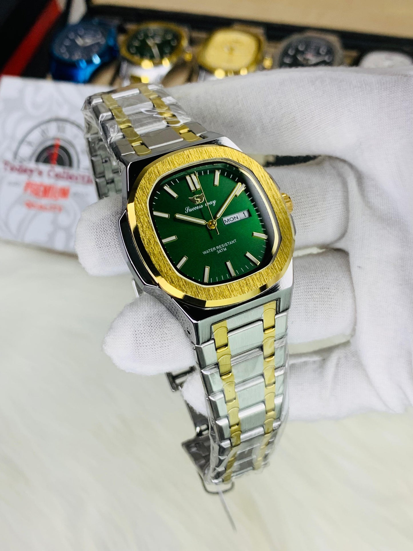 Men’s Day & Date Watch – SUCCESS WAY Original