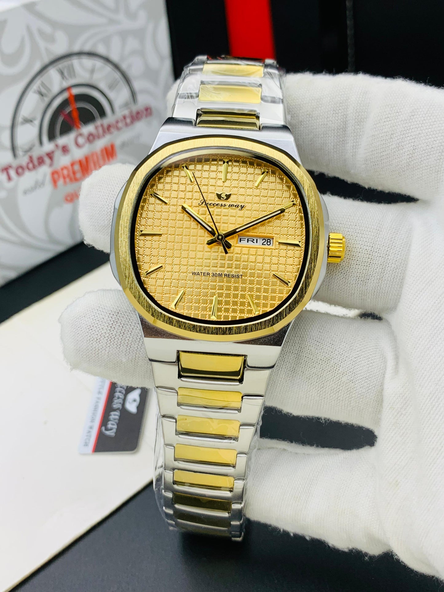 Men’s Day & Date Watch – SUCCESS WAY Original