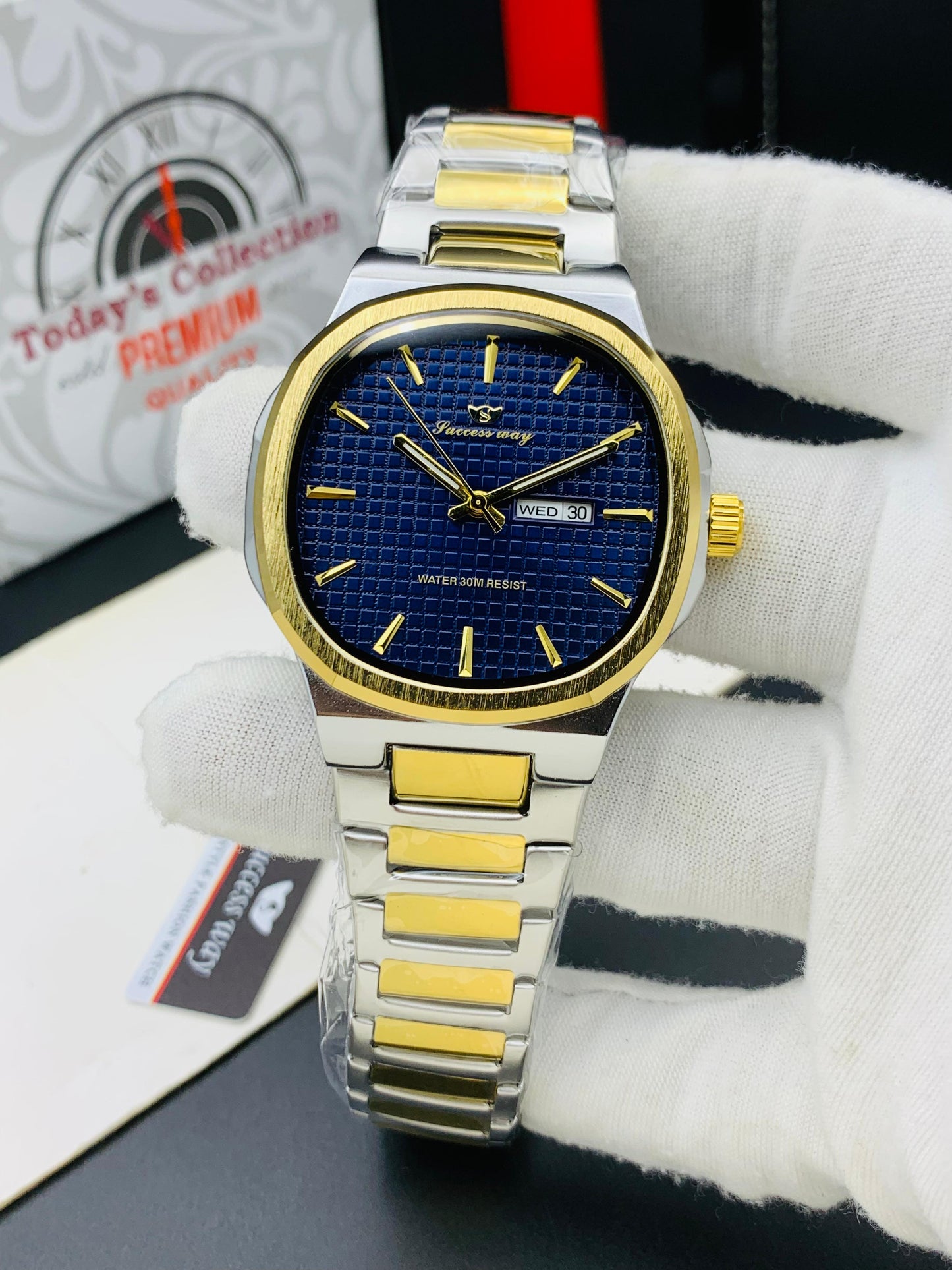 Men’s Day & Date Watch – SUCCESS WAY Original