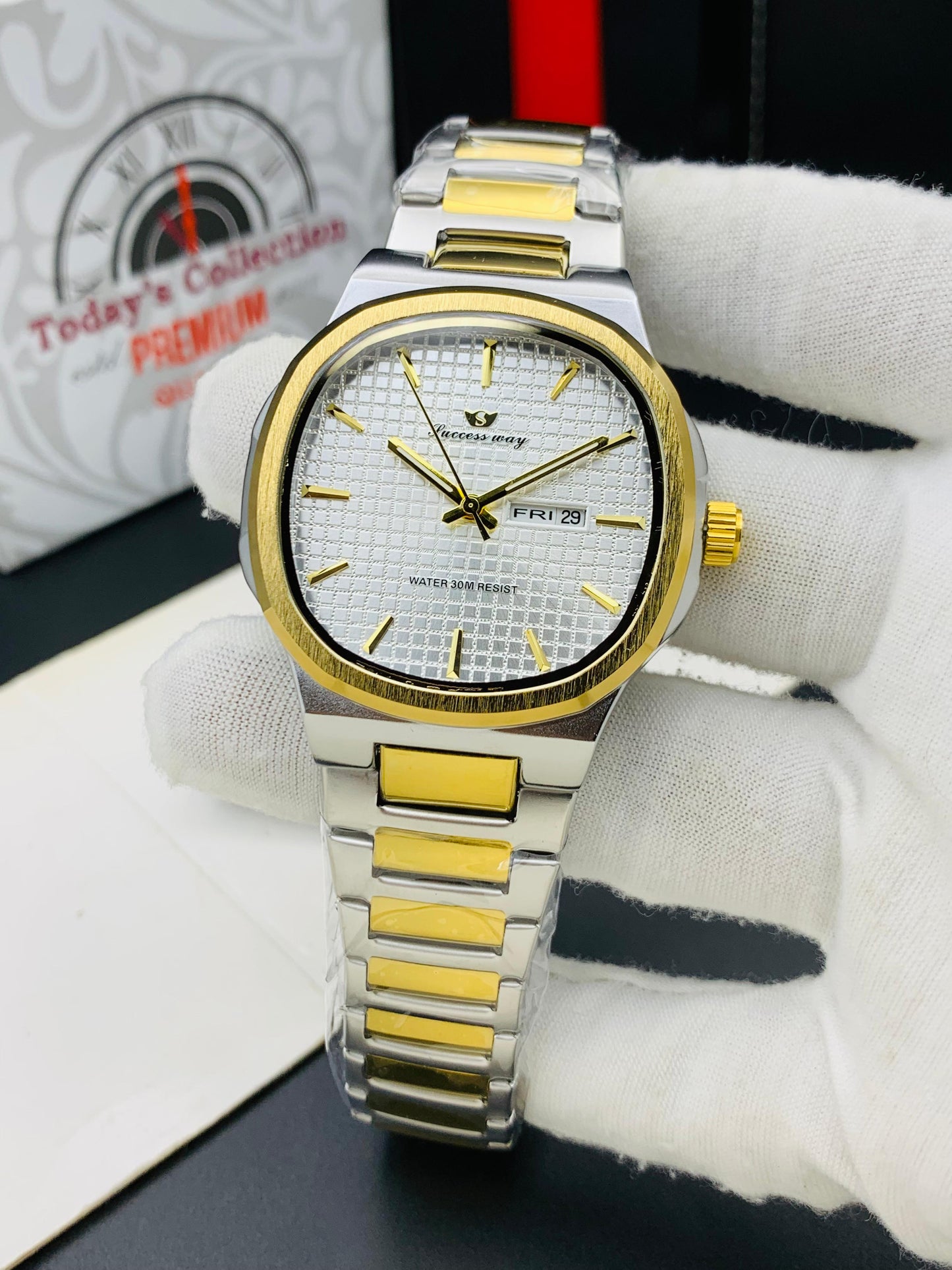 Men’s Day & Date Watch – SUCCESS WAY Original