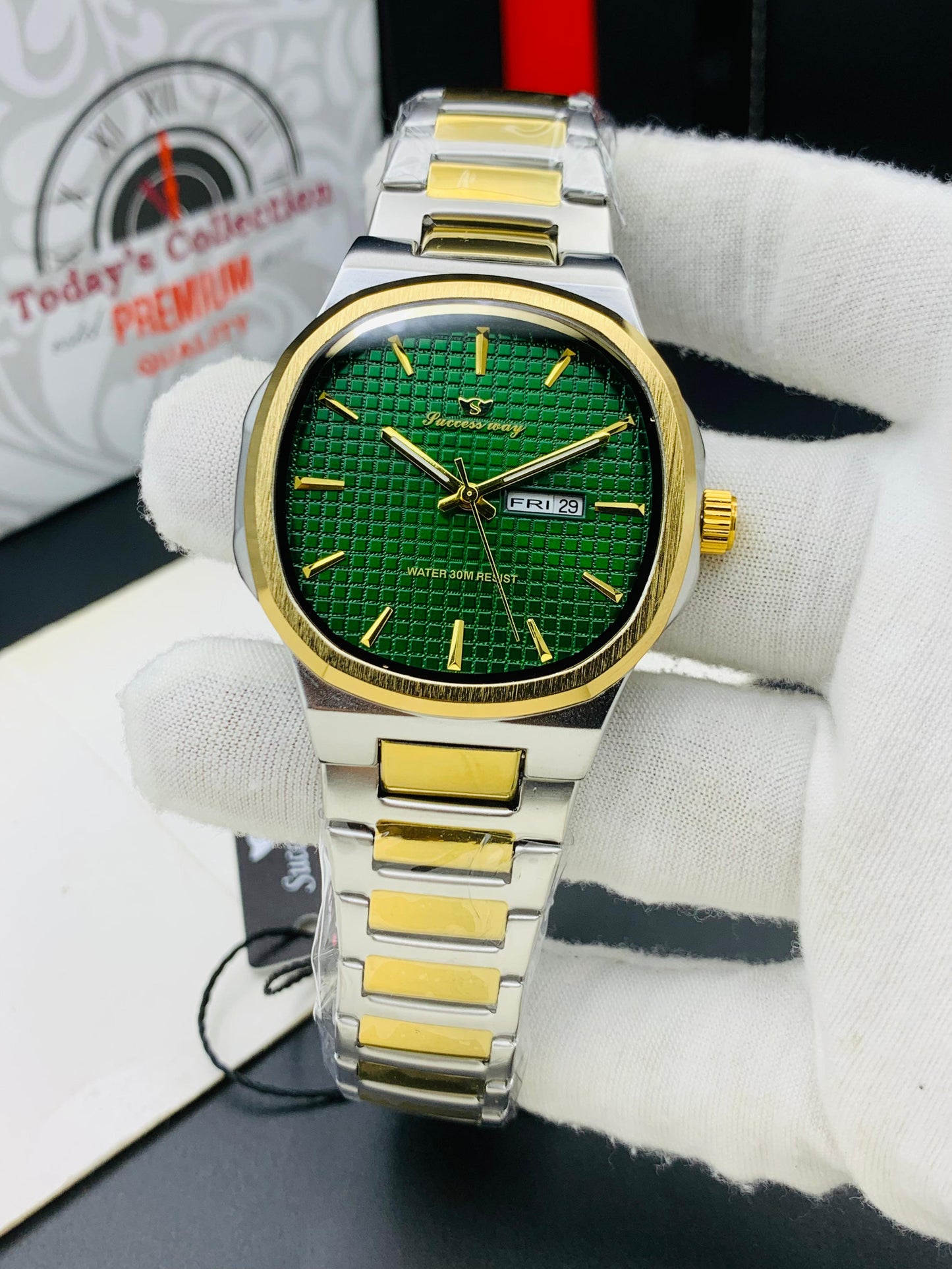 Men’s Day & Date Watch – SUCCESS WAY Original