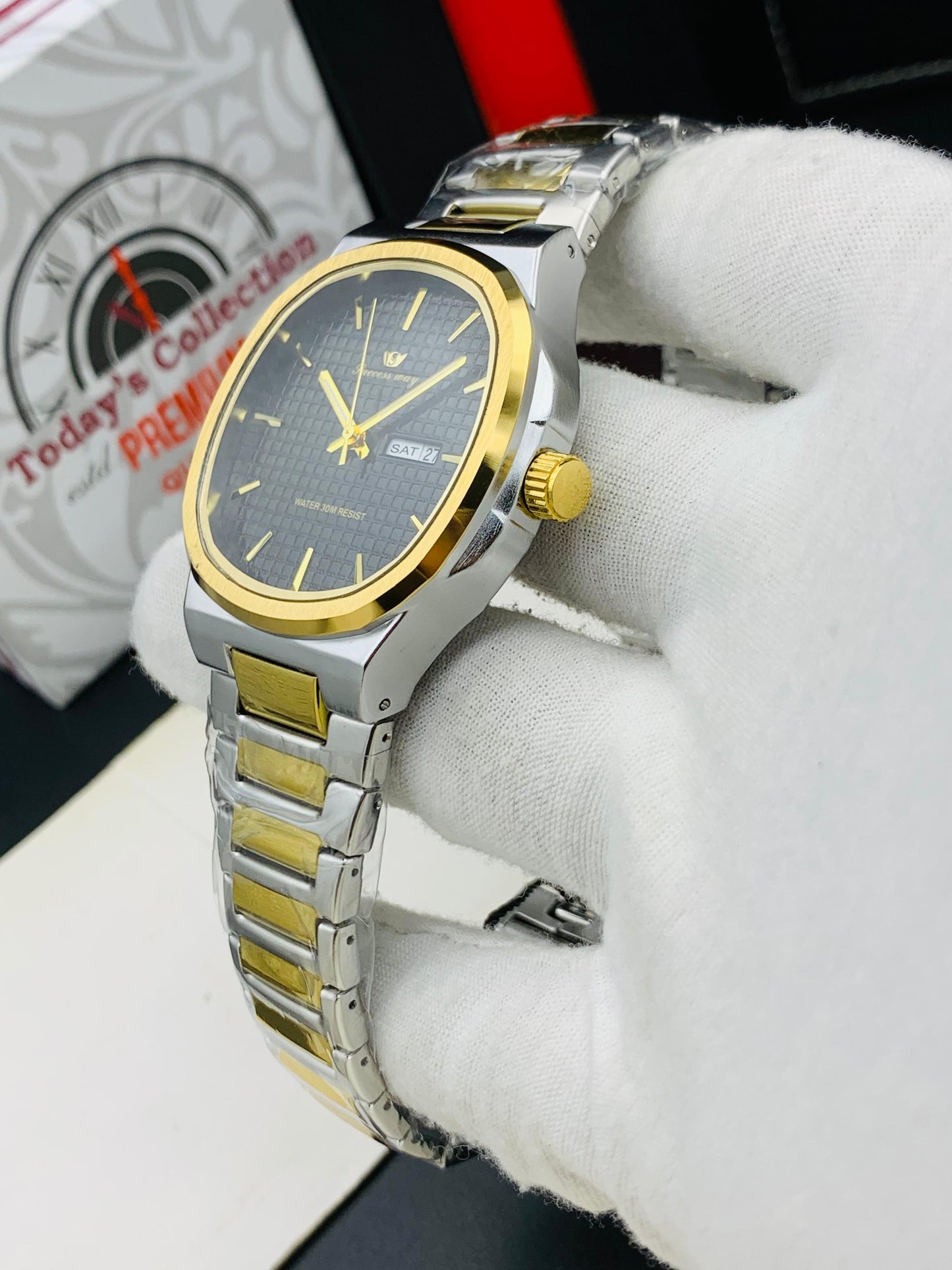 Men’s Day & Date Watch – SUCCESS WAY Original