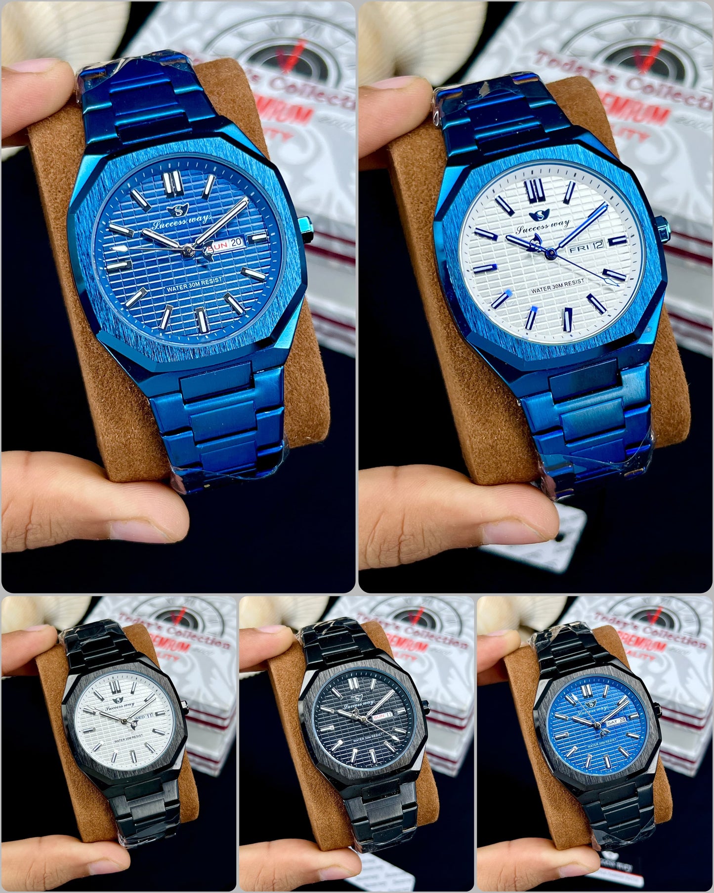 SUCCESS WAY Men’s Day & Date Watch | Original