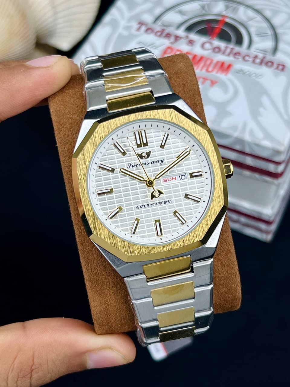 SUCCESS WAY Men’s Day & Date Watch | Original