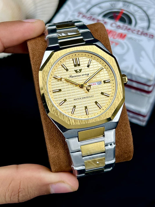SUCCESS WAY Men’s Day & Date Watch | Original