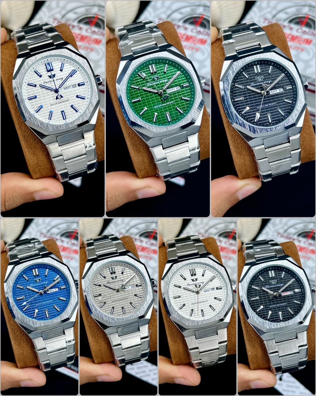 SUCCESS WAY Men’s Day & Date Watch | Original