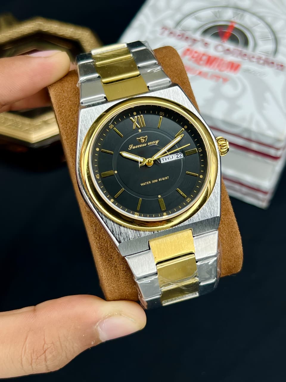 Men’s Day & Date Watch – SUCCESS WAY Original