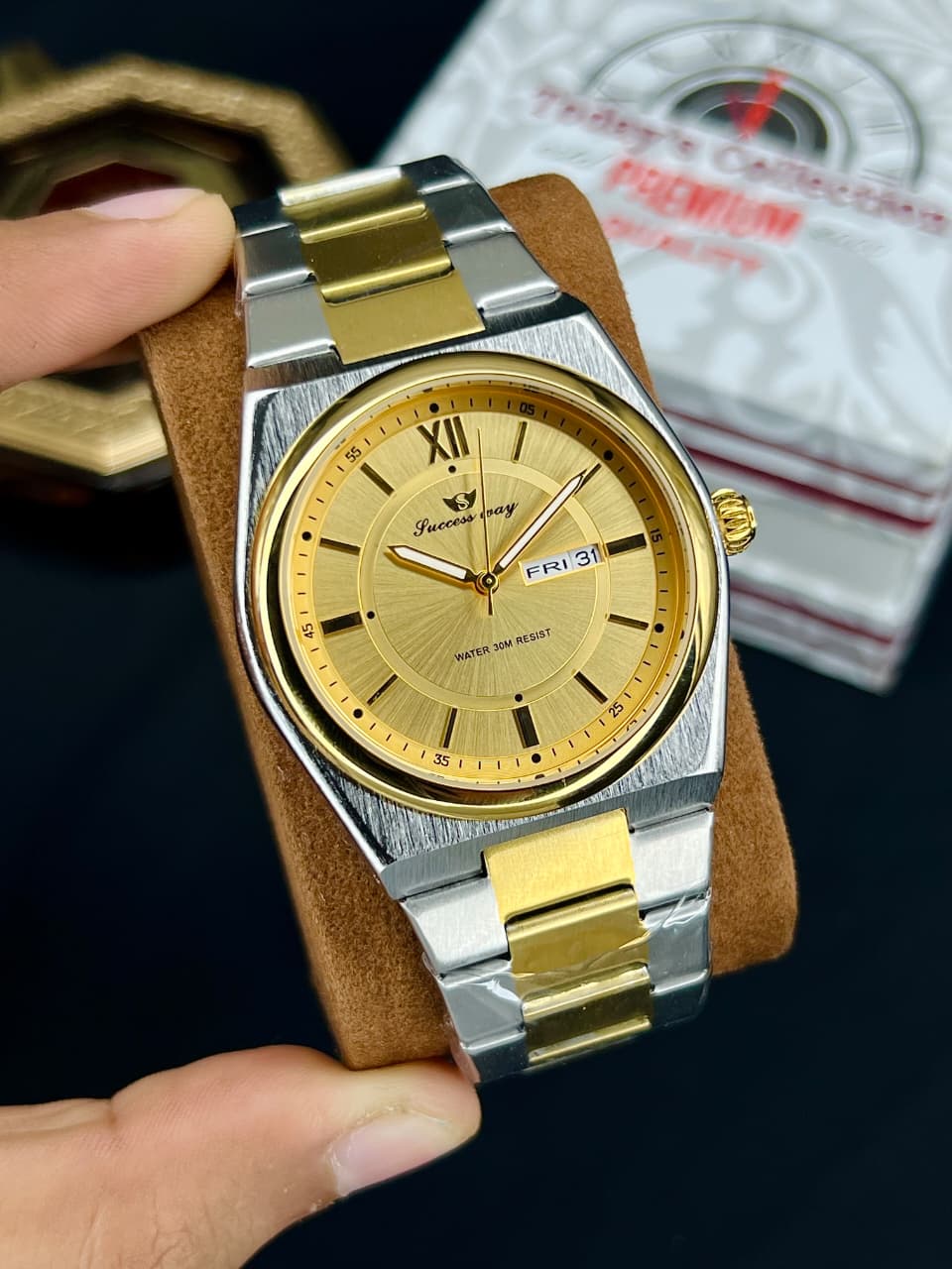 Men’s Day & Date Watch – SUCCESS WAY Original