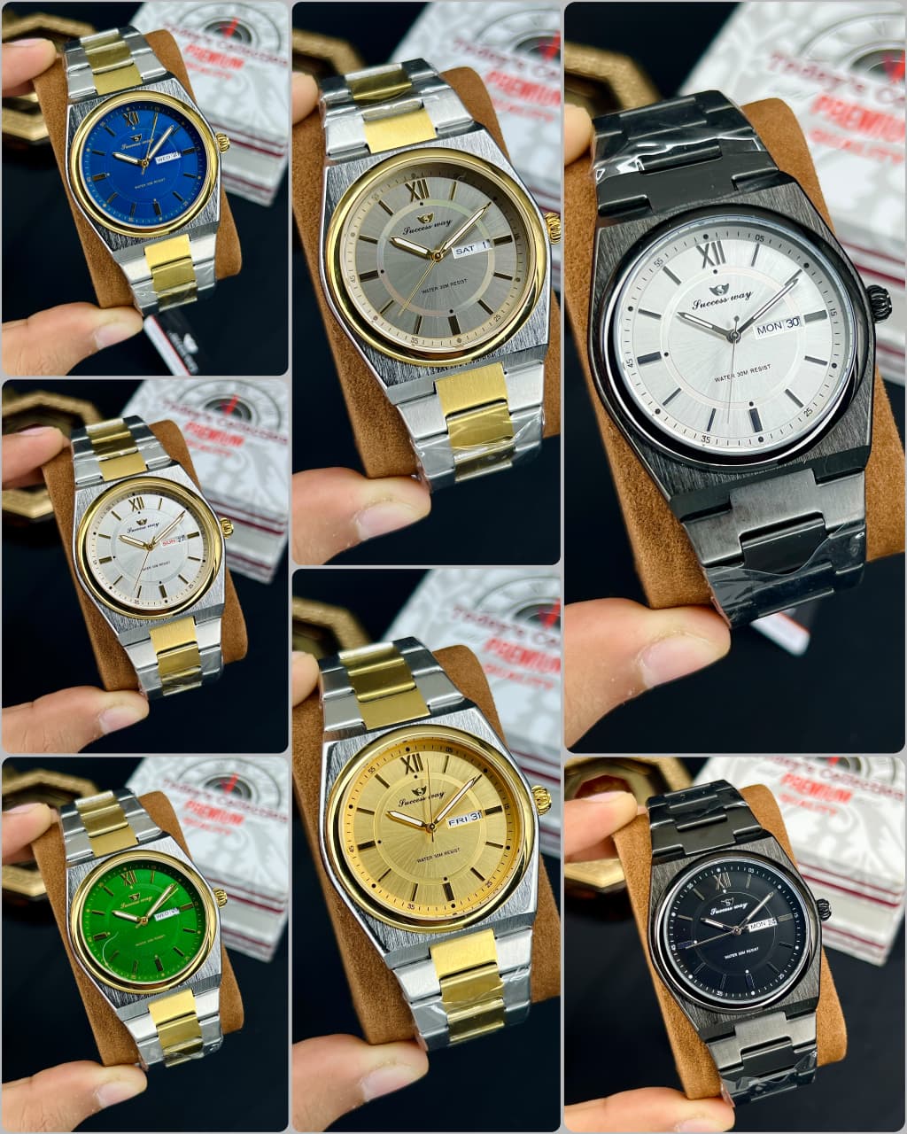 Men’s Day & Date Watch – SUCCESS WAY Original