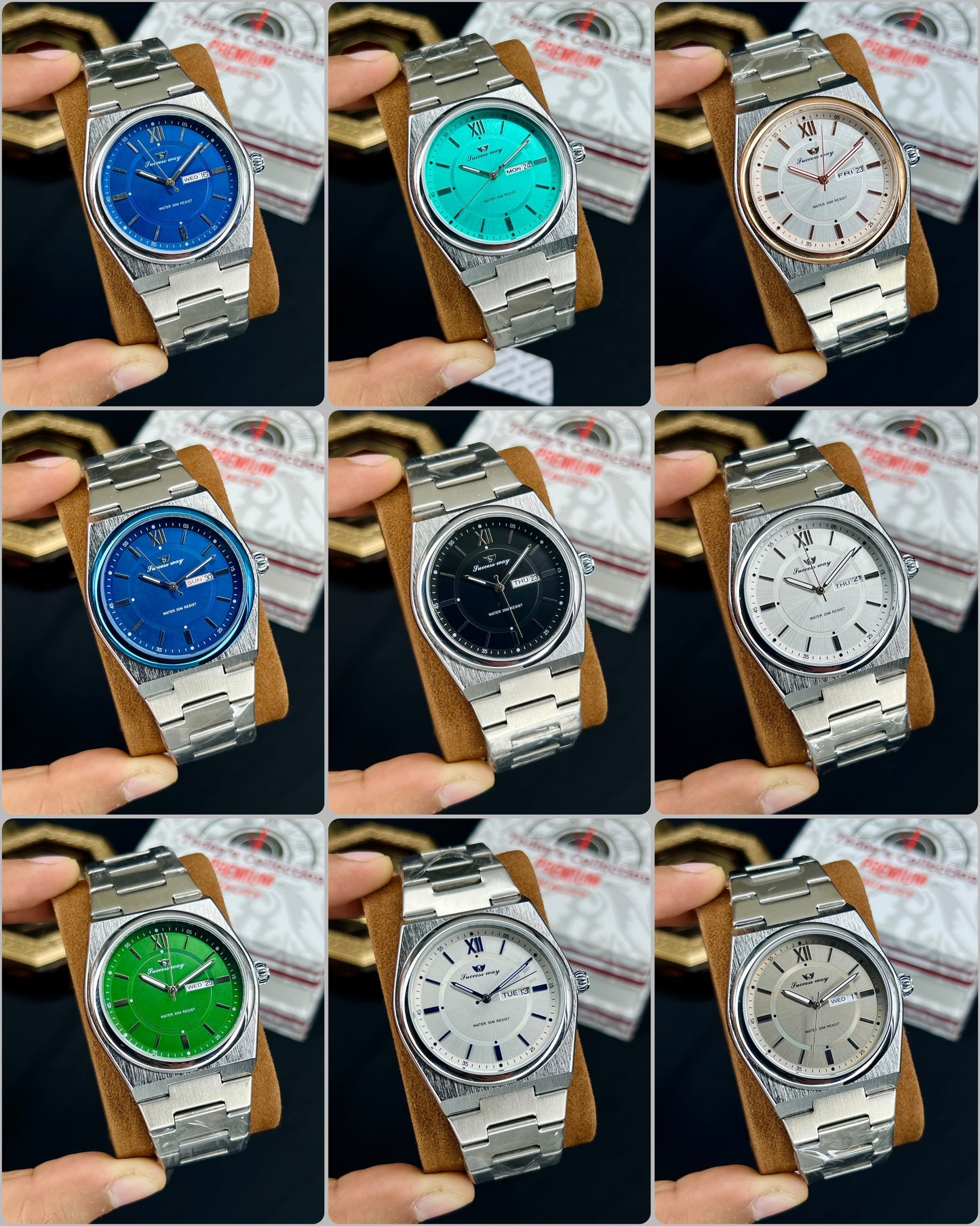 SUCCESS WAY Men’s Day & Date Watch | Original