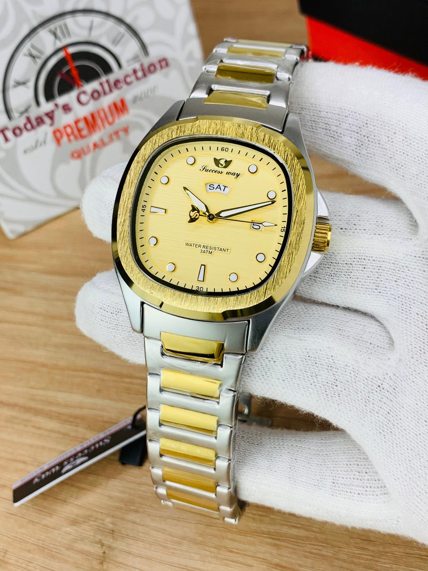 Men’s Day & Date Watch – SUCCESS WAY Original