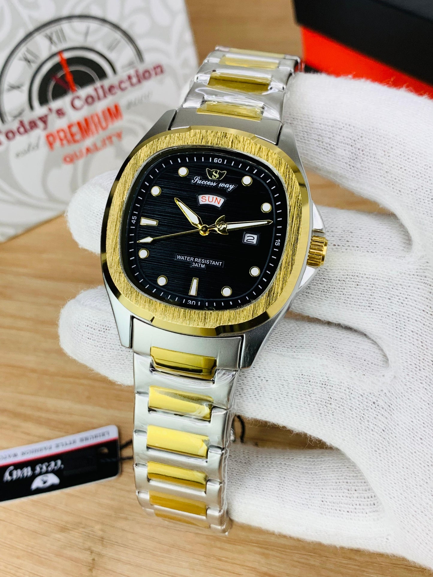 Men’s Day & Date Watch – SUCCESS WAY Original