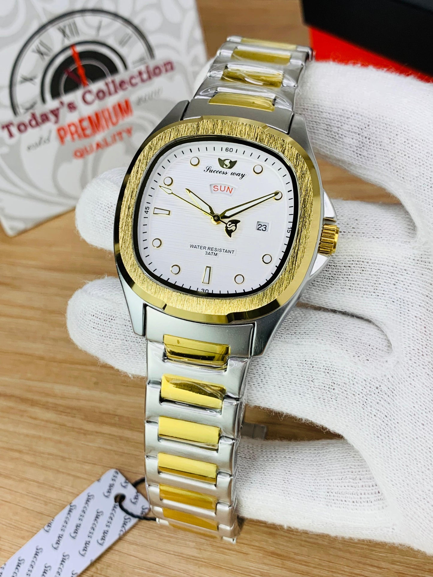 Men’s Day & Date Watch – SUCCESS WAY Original