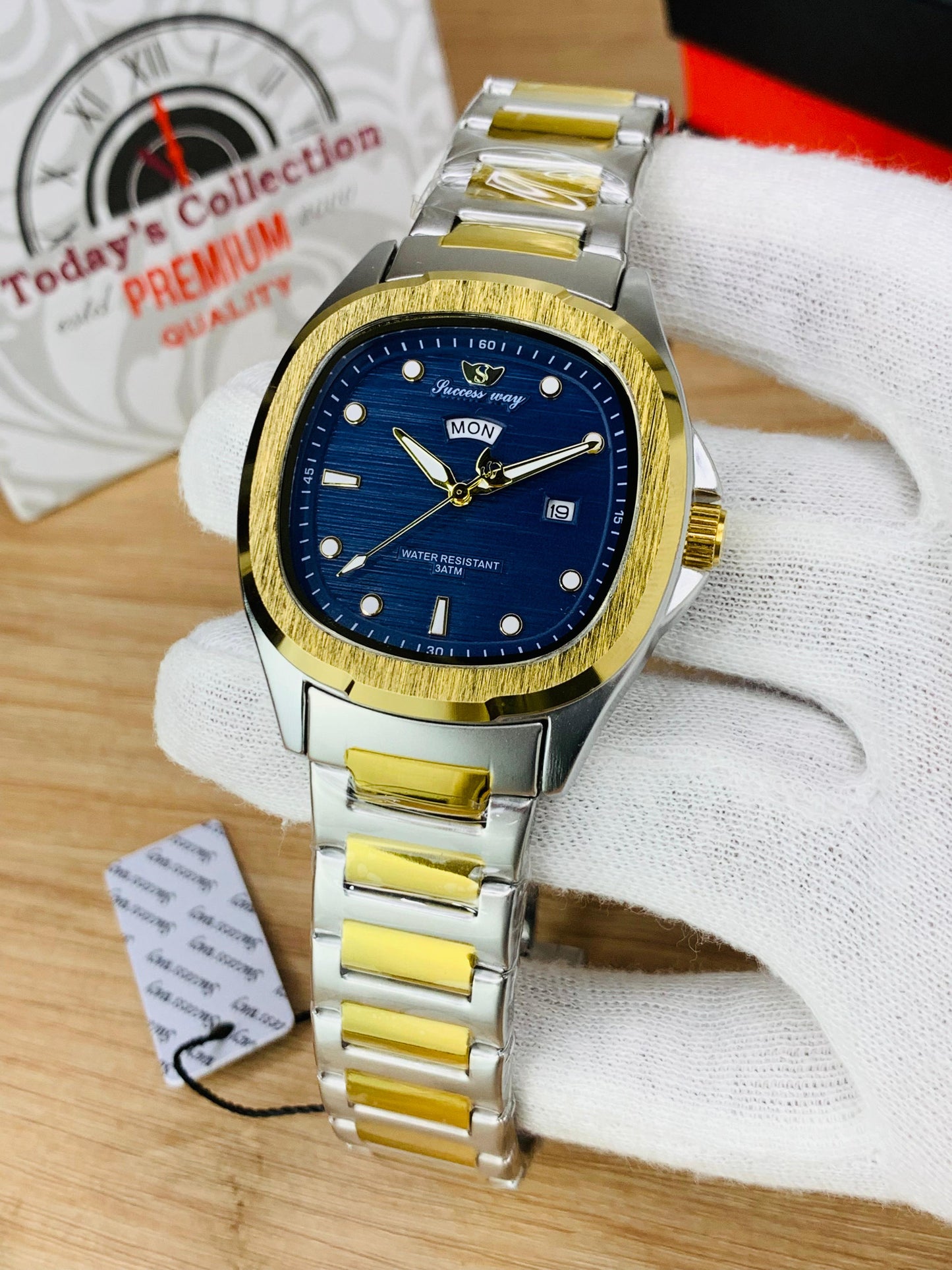 Men’s Day & Date Watch – SUCCESS WAY Original