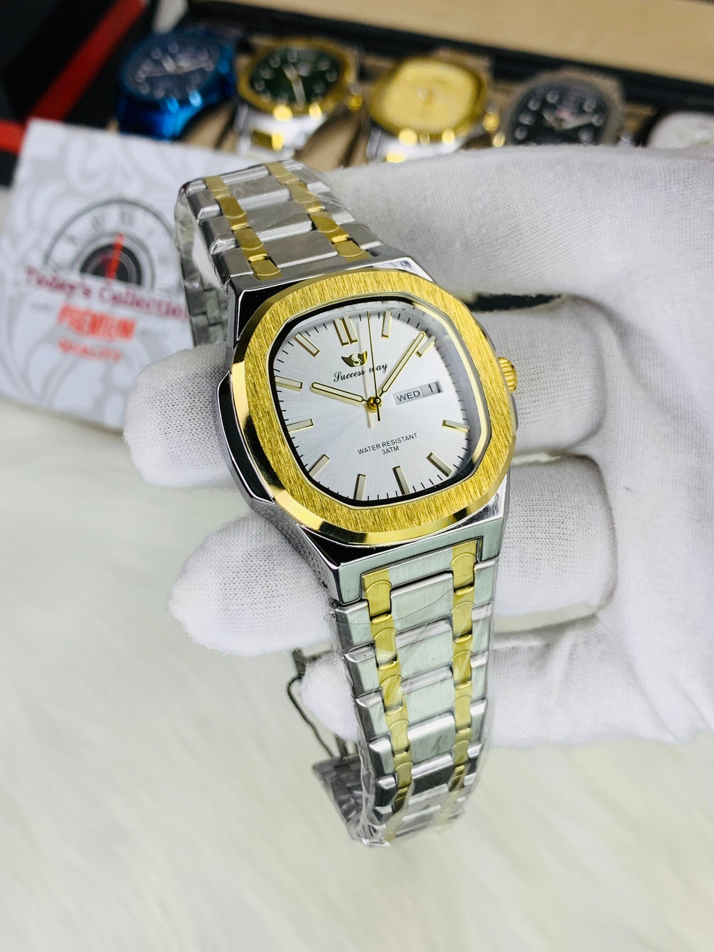 Men’s Day & Date Watch – SUCCESS WAY Original