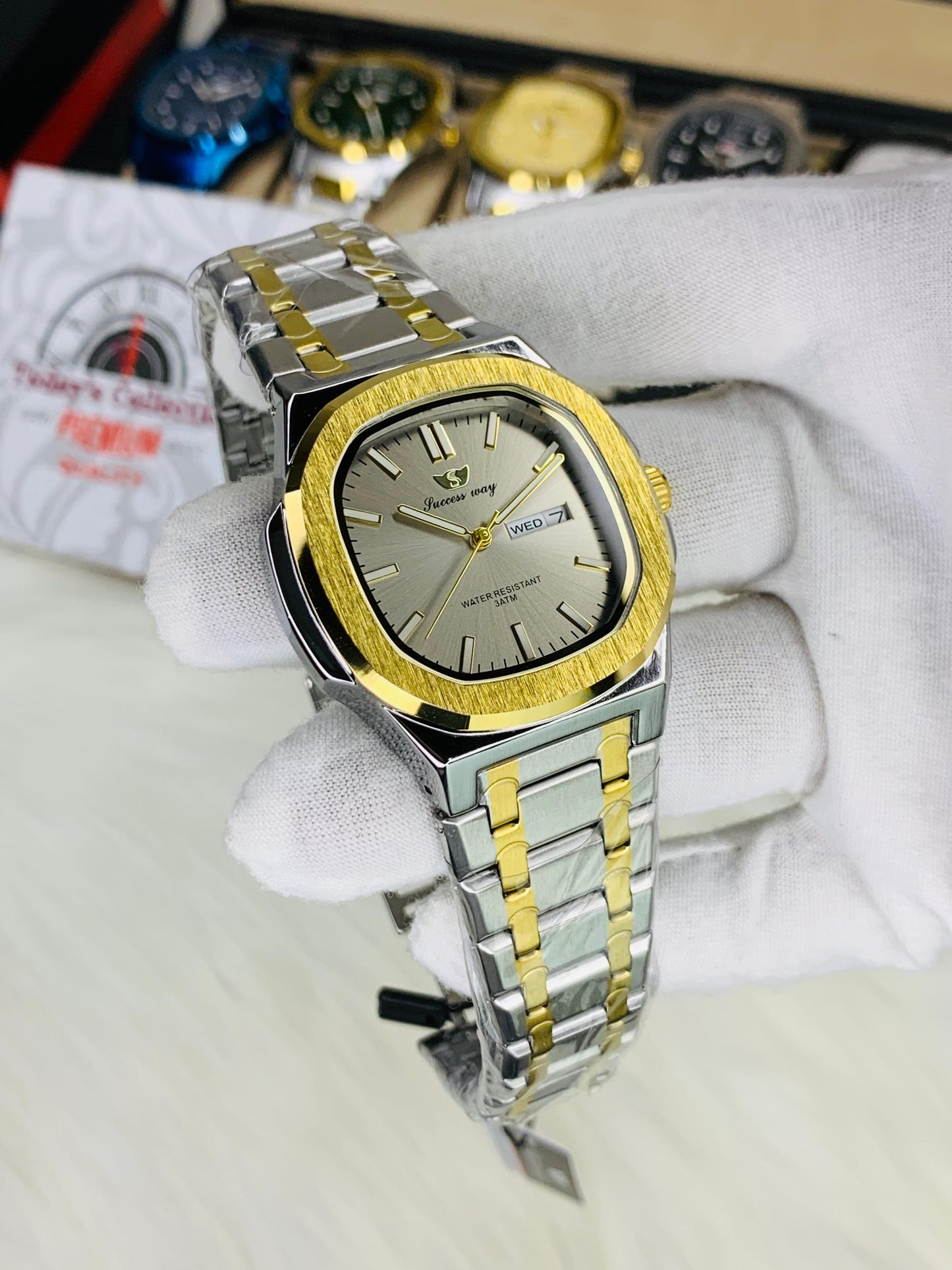 Men’s Day & Date Watch – SUCCESS WAY Original