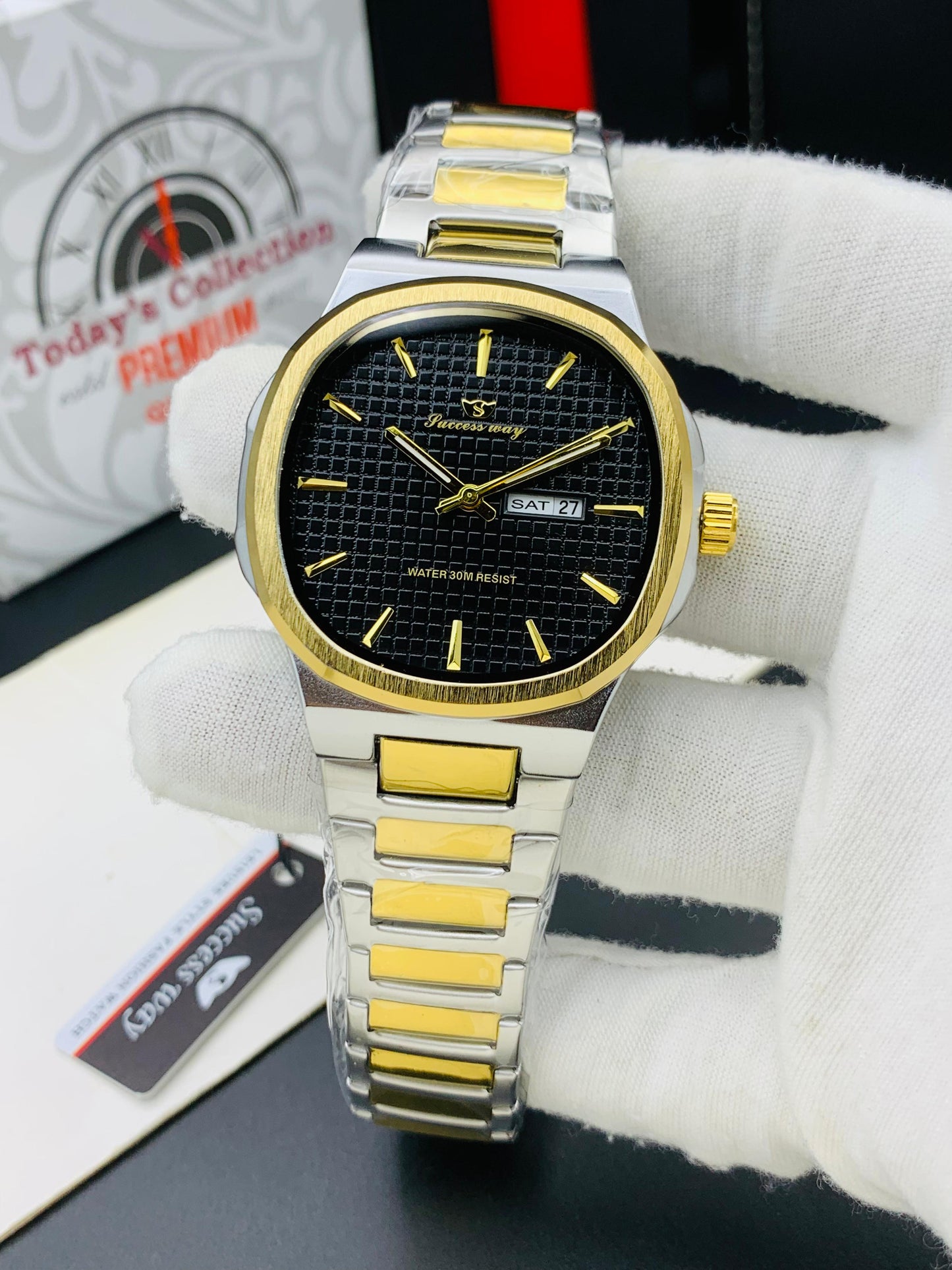 Men’s Day & Date Watch – SUCCESS WAY Original