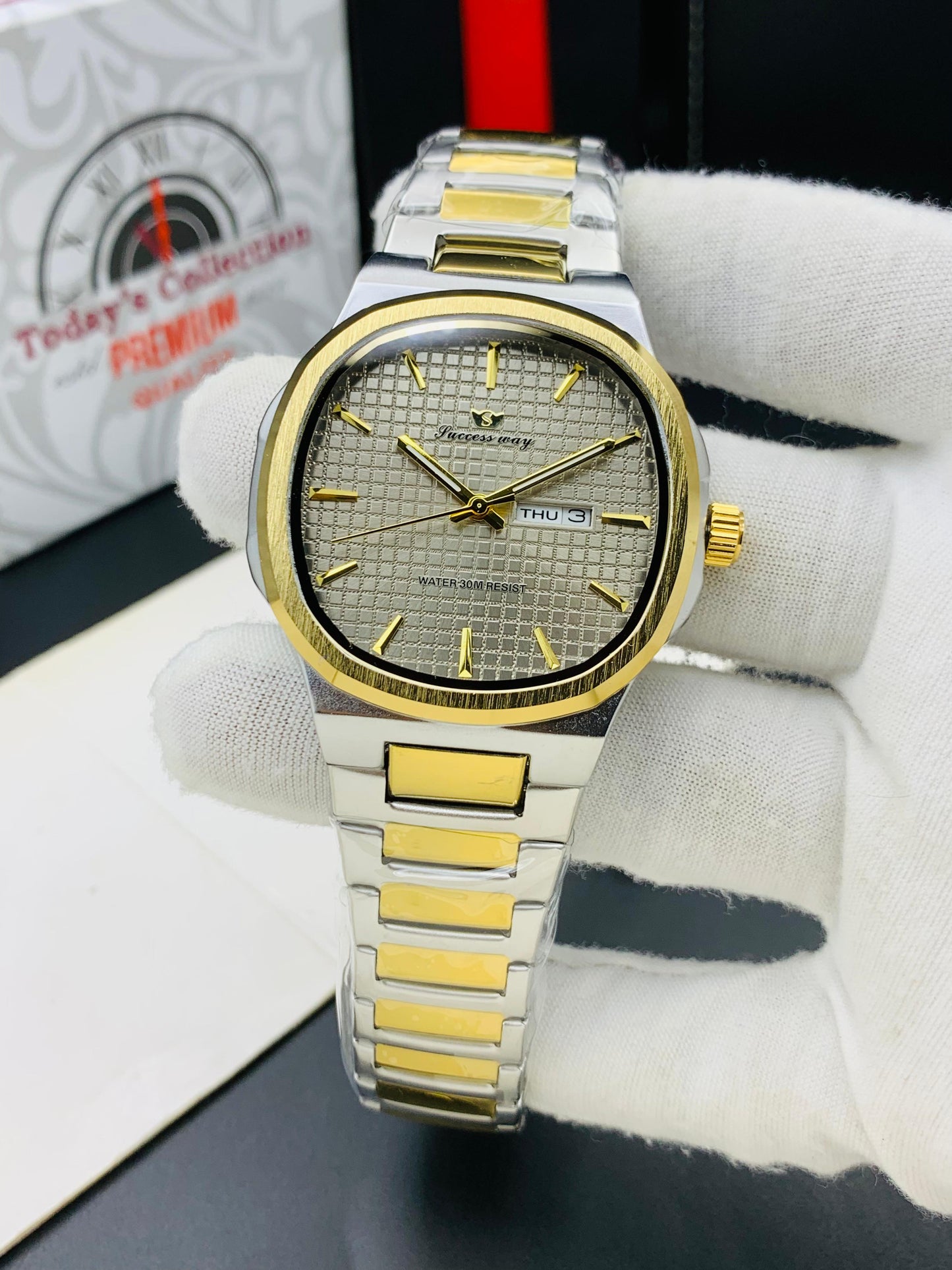 Men’s Day & Date Watch – SUCCESS WAY Original