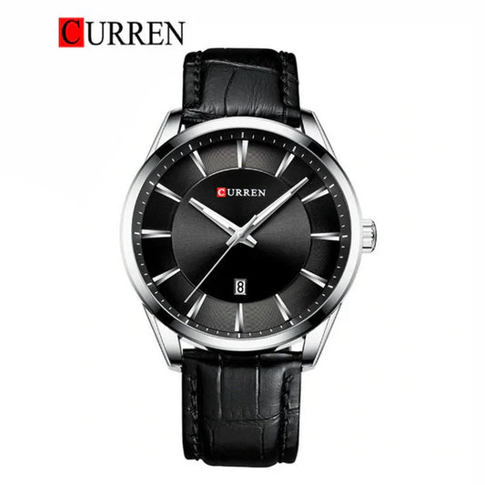 CURREN 8365 Men's Leather Straps Watch