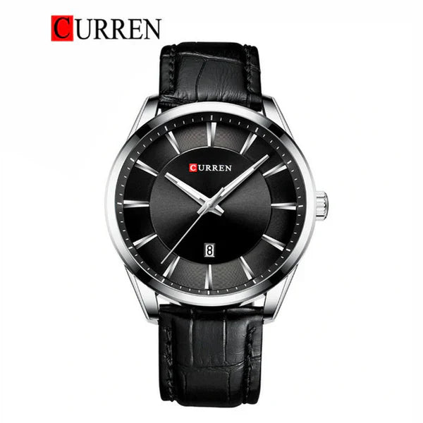 CURREN 8365 Men's Leather Straps Watch