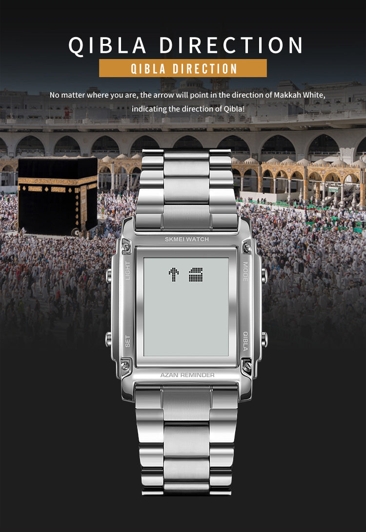 SKMEI 2277 – Men's Islamic Azan Qibla Watch