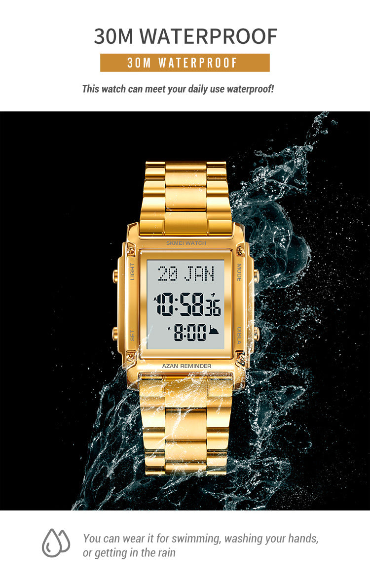 SKMEI 2277 – Men's Islamic Azan Qibla Watch